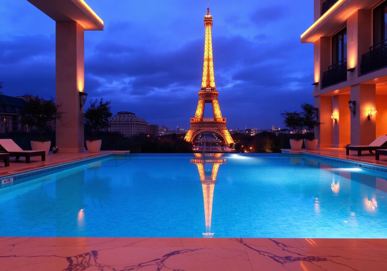 Pool in Paris